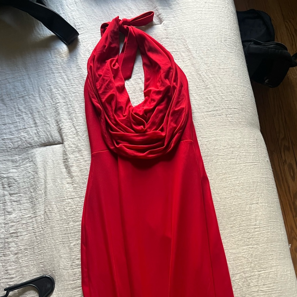 White Fox Boutique Red Maxi Dress